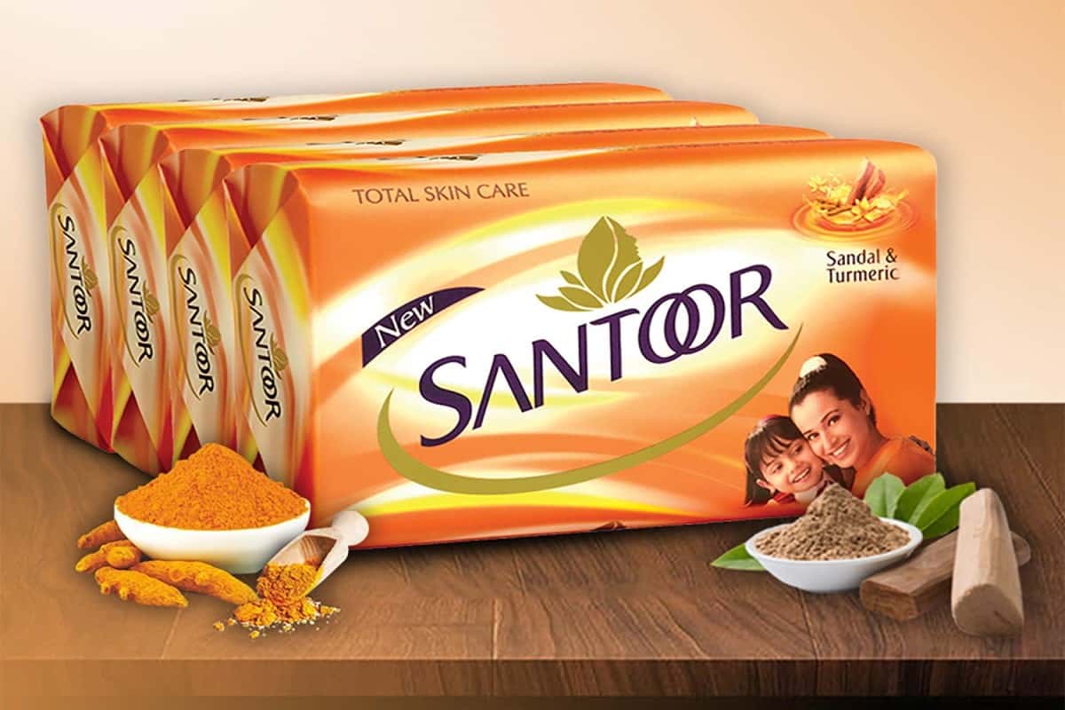 Santoor Sandal and Turmeric Soap - Neareshop Best Products