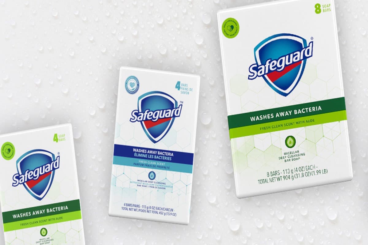 Safeguard Soap 175G; Skin Cleaner 3 Type Aloe Vera Charcoal Tea