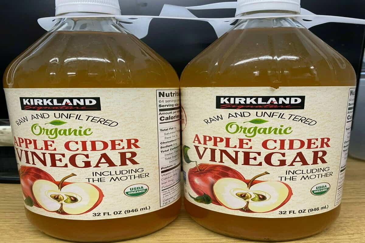 Kirkland Apple Cider Vinegar; Antibiotic Sore Throat Cough Cold Treatment
