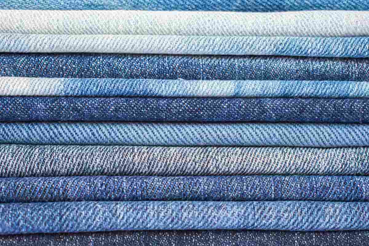 Denim Fabric Per Meter in Pakistan; Blue Gray Black Color Excellent Sweat Absorbing