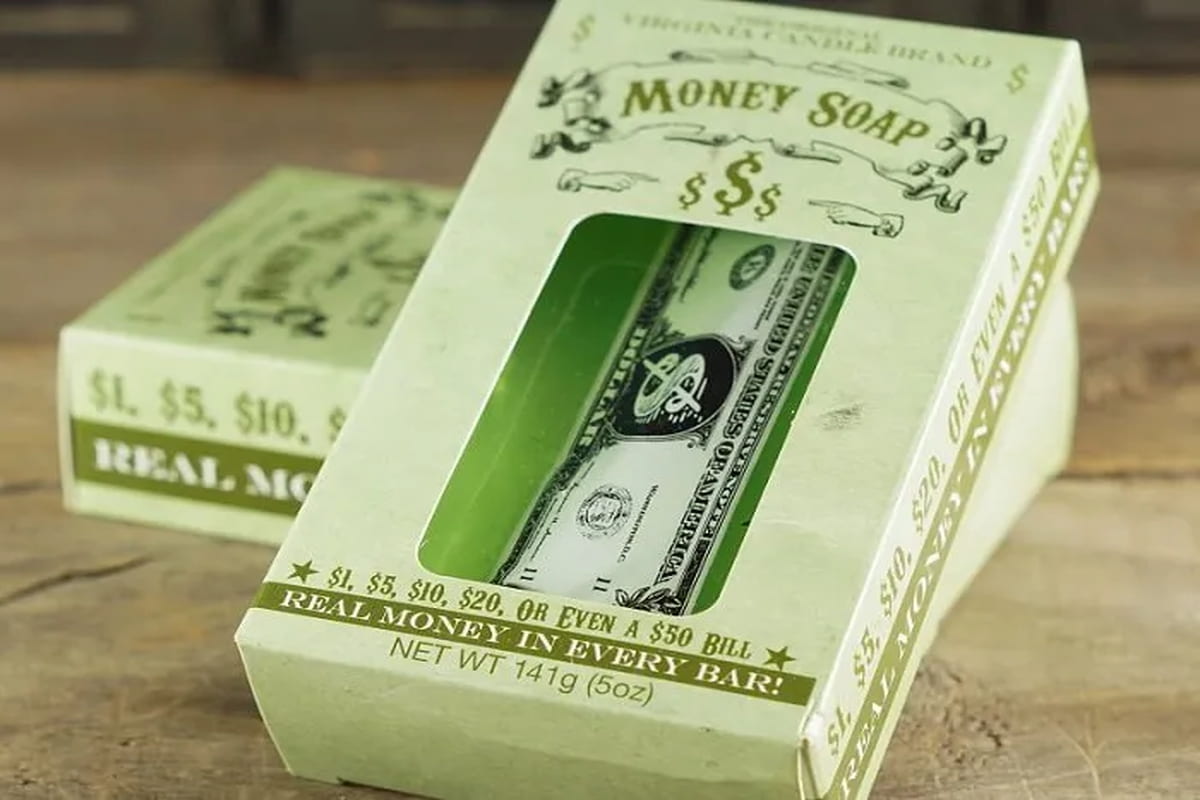 Money Soap in India; Antibacterial Eczema Psoriasis Treatment Fat Stain Remover