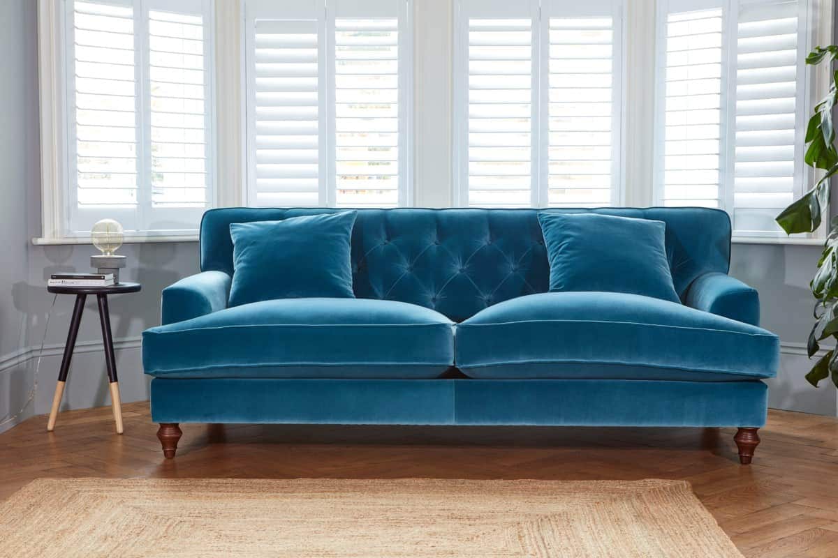 Sofa Velvet Fabric (Upholstery) Patterned Plain Types Durable Breathable