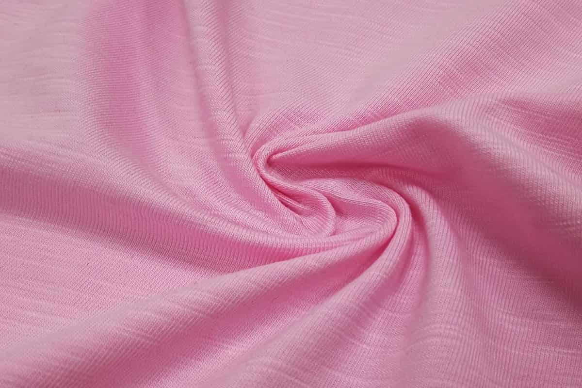 Pink Tricot Fabric; Soft Smooth High Quality Texture Durable Breathable Lightweight