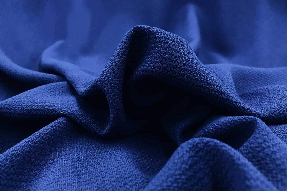 Semi Crepe Fabric Per Meter; Cotton Material Flexible Weatherproof