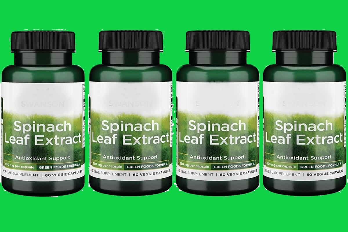 Spinach Leaf Extract; Mixtures Liquid Powder Forms Sour Taste