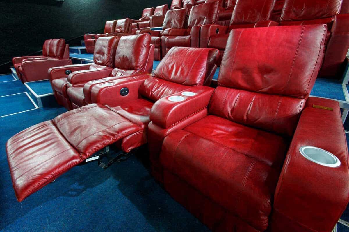 Vip Cinema Chairs; Leather Fabric Materials Seat Temperature Regulator