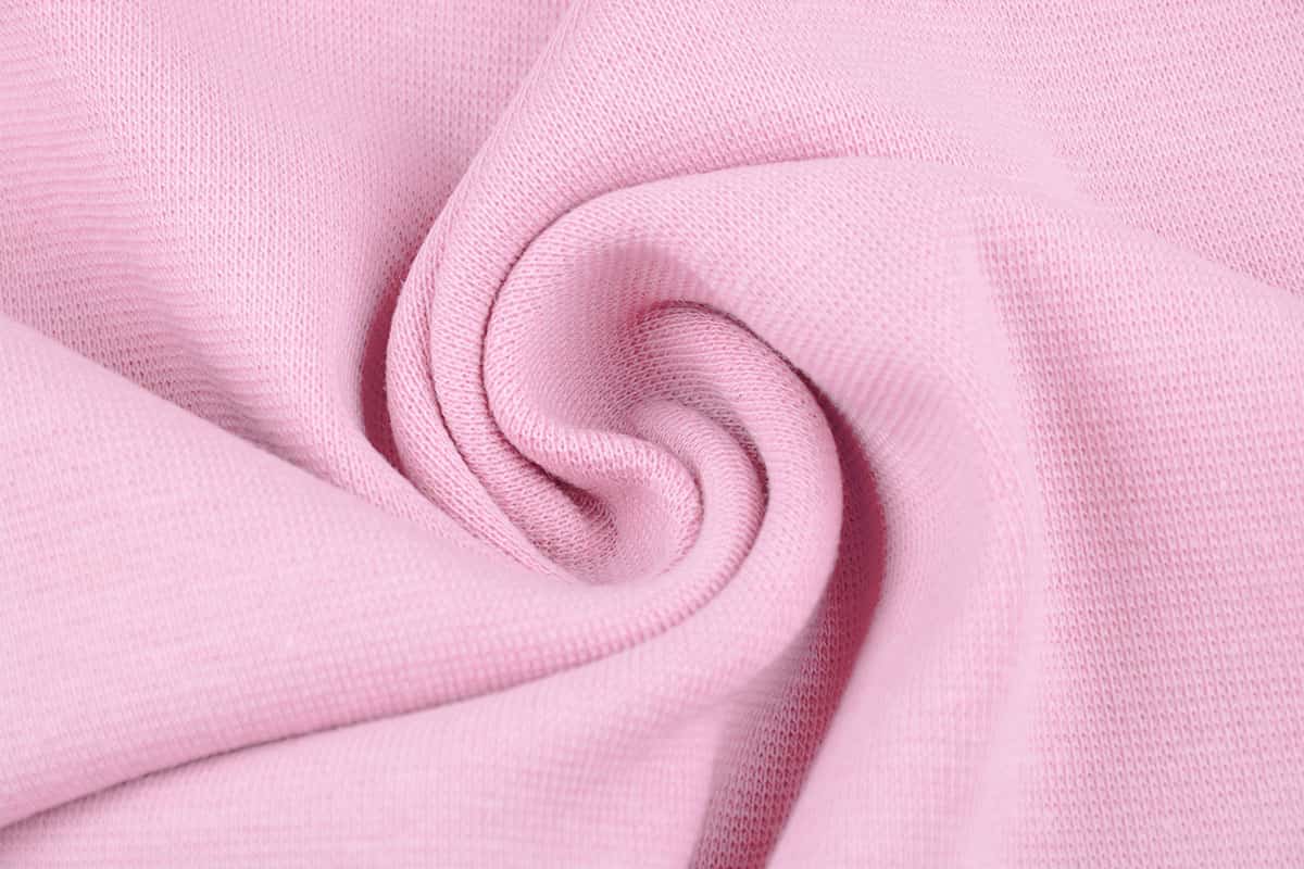 Shiny Tricot Fabric; Polyester Nylon Materials Ribbed Texture Durable Flexible
