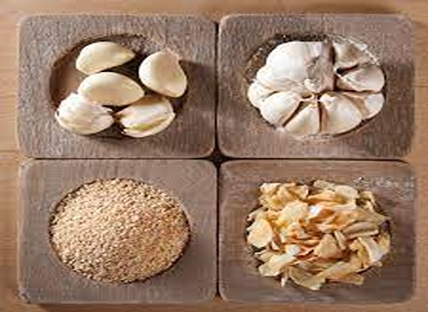 Dried garlic with Complete Explanations and Familiarization