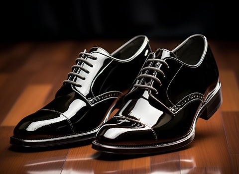 Patent Leather Shoes with Complete Explanations and Familiarization