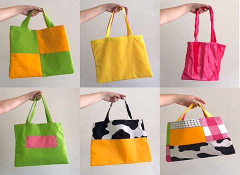 Handmade Tote Bags with Complete Explanations and Familiarization