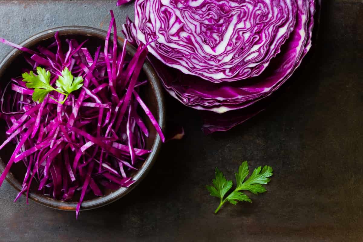 pickled red cabbage