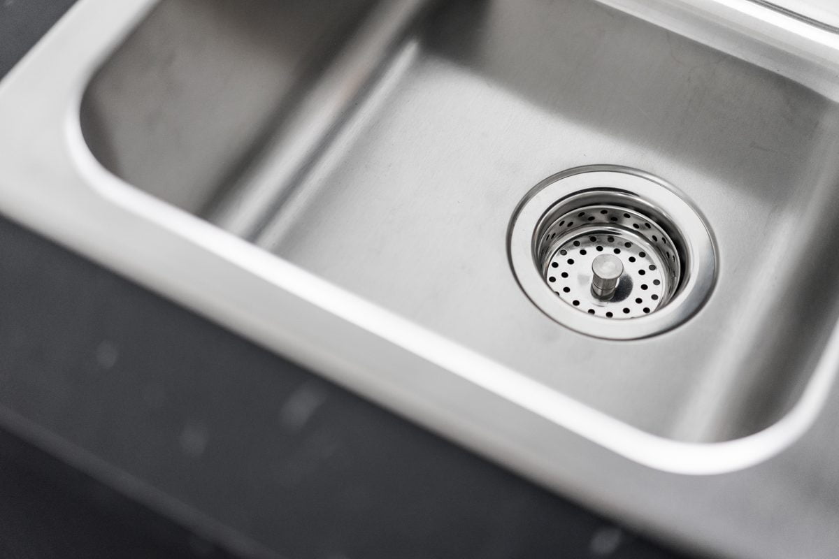 metal basin sink