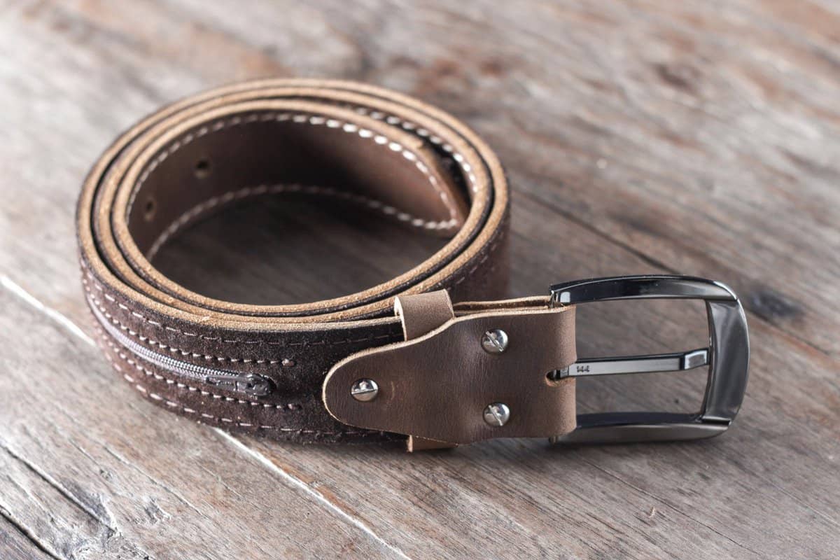 leather belt watch