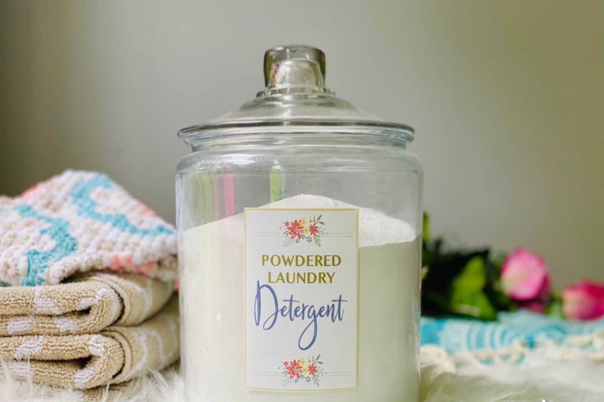 homemade powder detergent