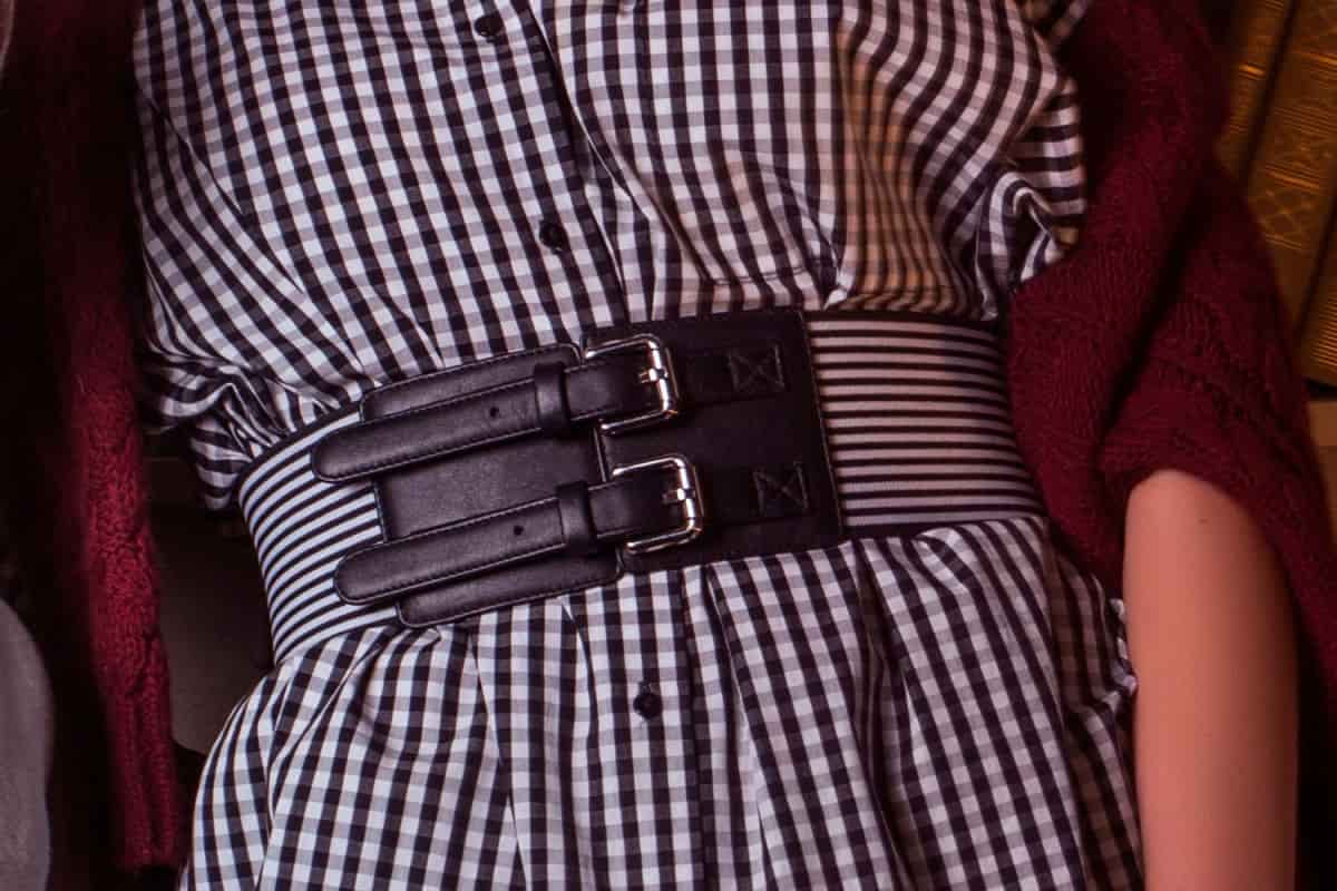 leather belt women