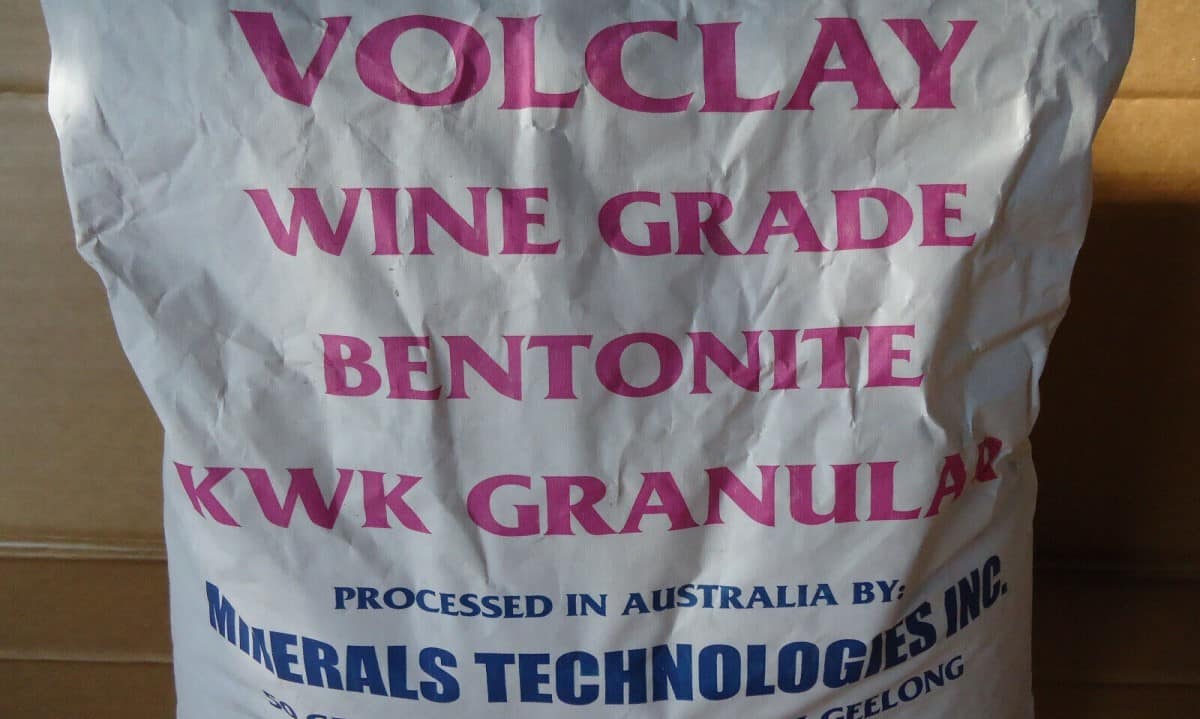 volclay bentonite wine