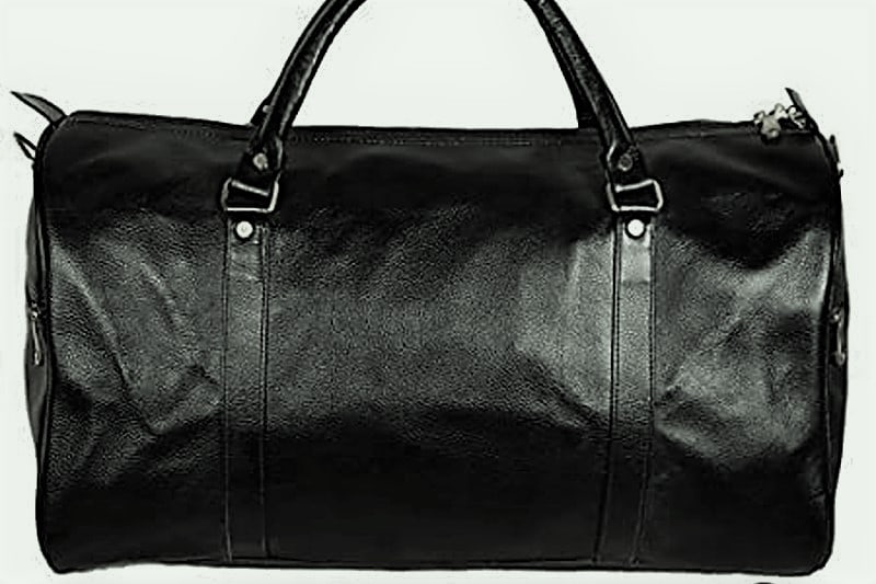 leather branded bags