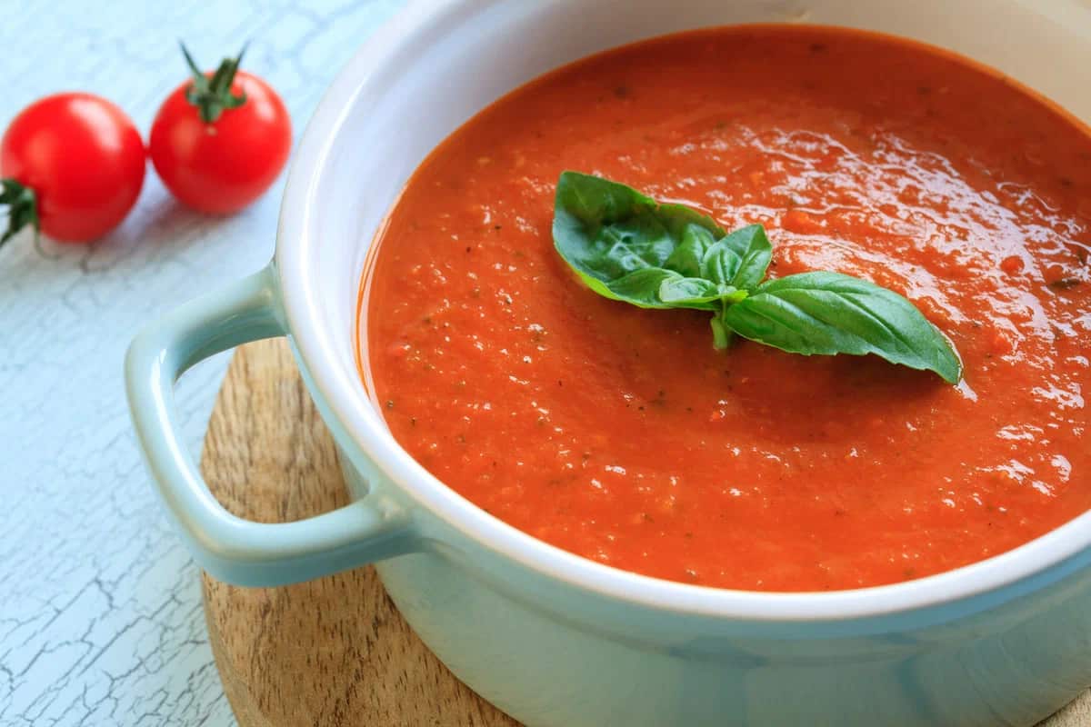 tomato soup from tomato paste
