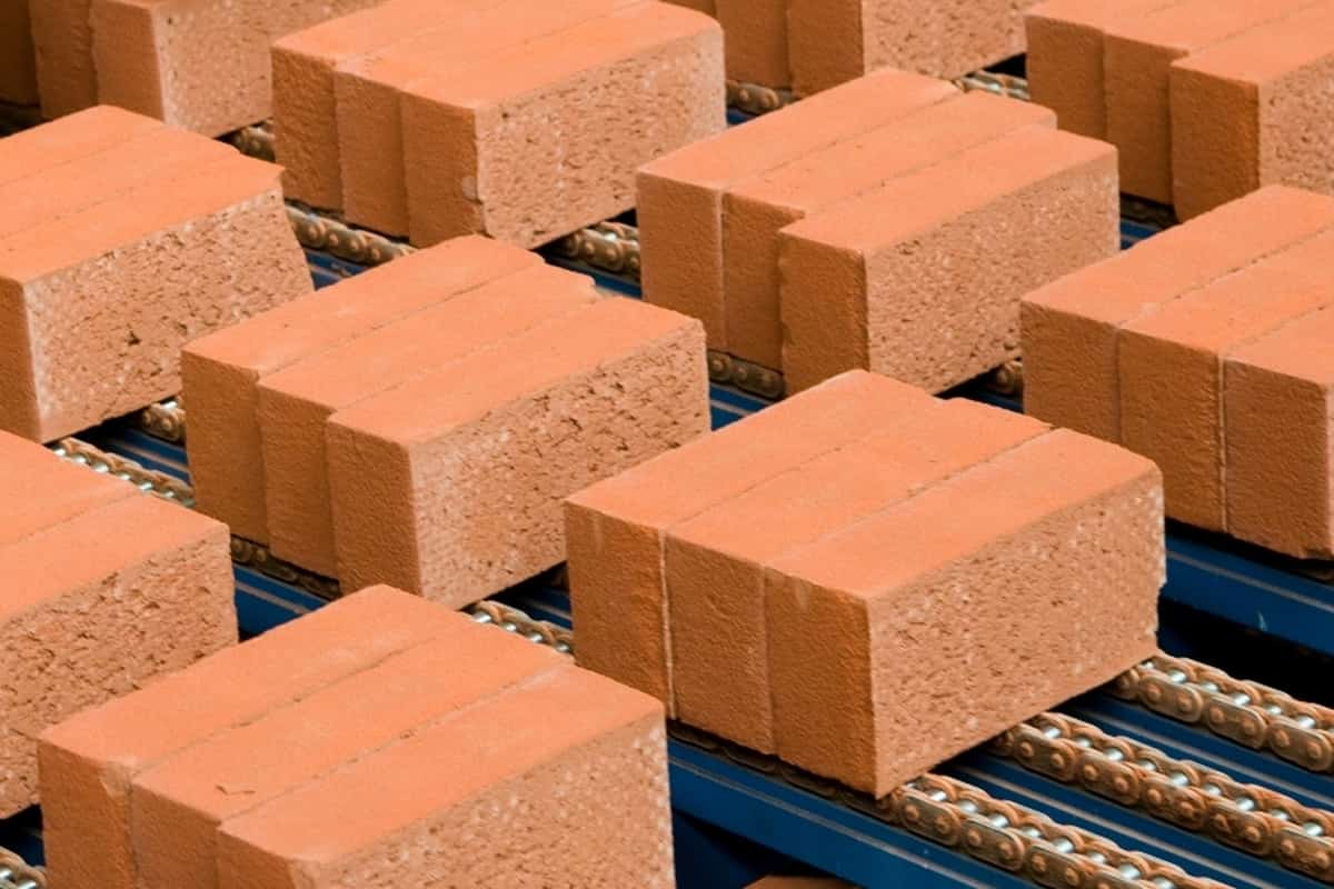 4x8 red brick pavers