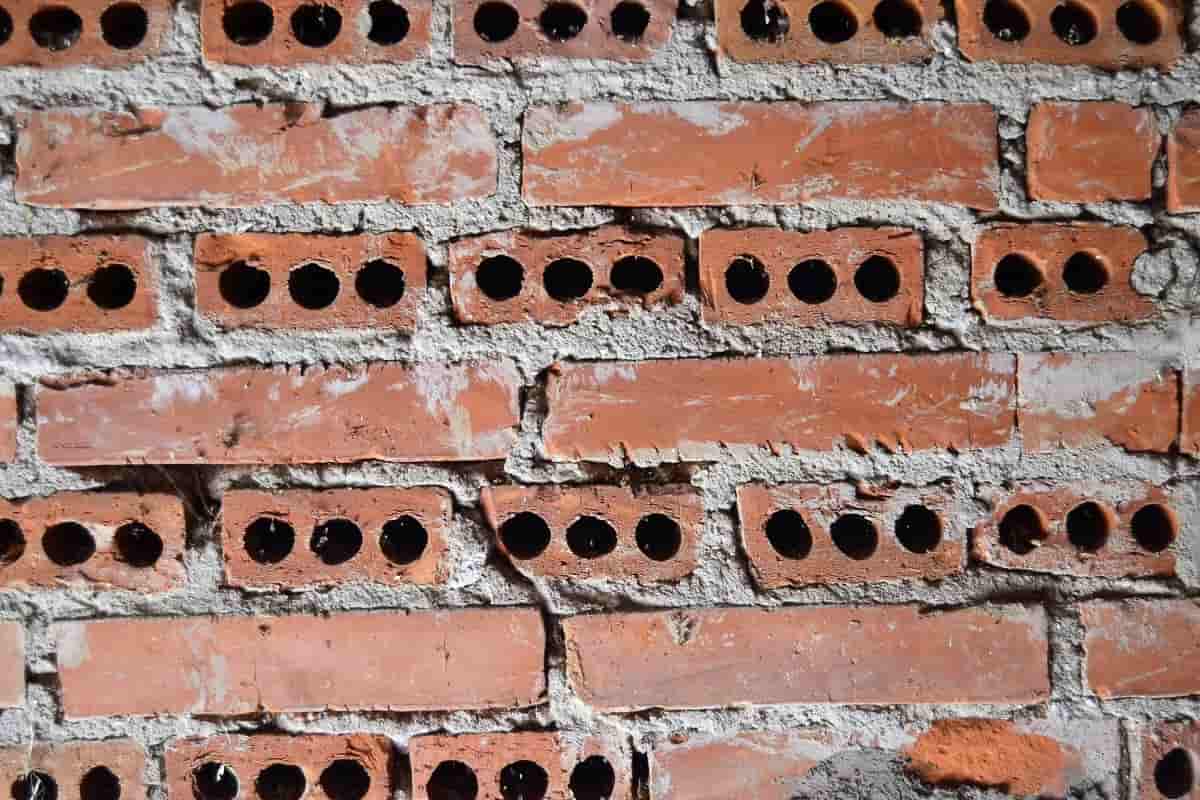 clay brick with holes