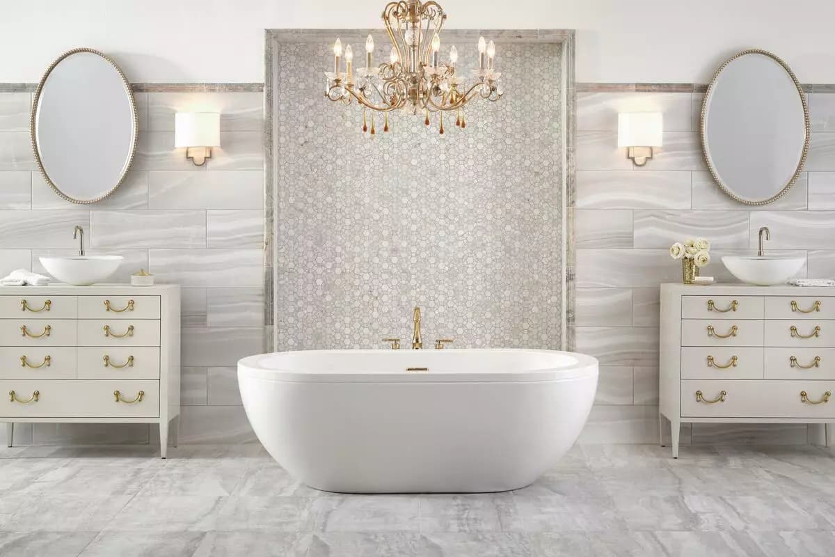 porcelain freestanding bathtub