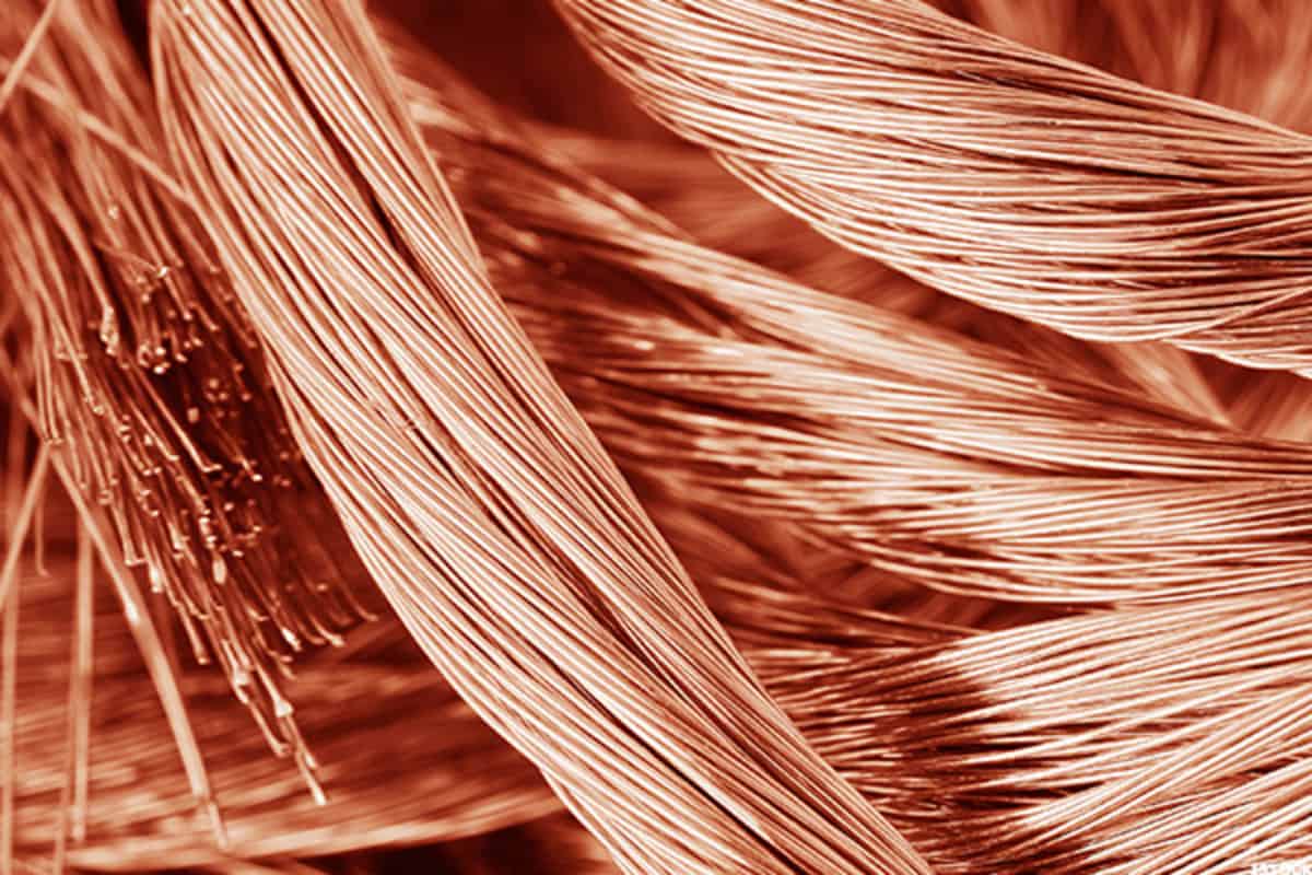 underground copper cable