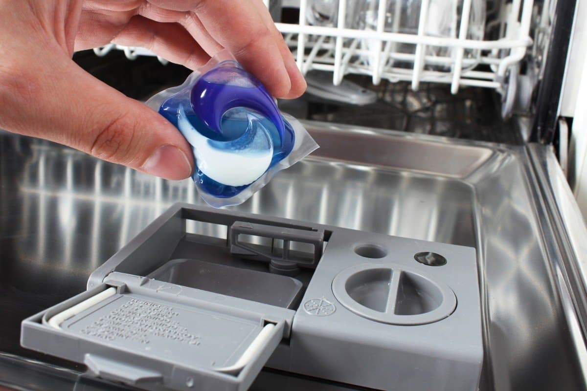 dishwasher detergent powder