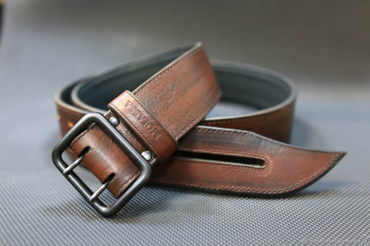 leather belt mens