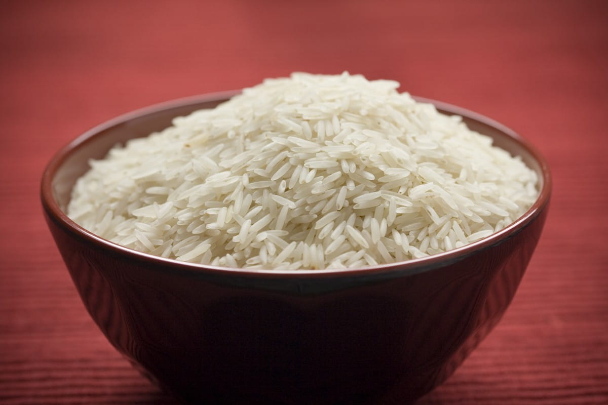 white rice organic