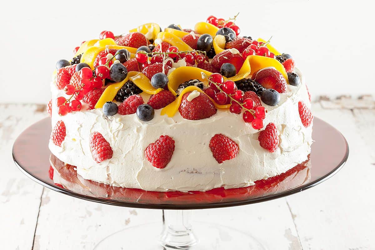 simple fruit cake recipe