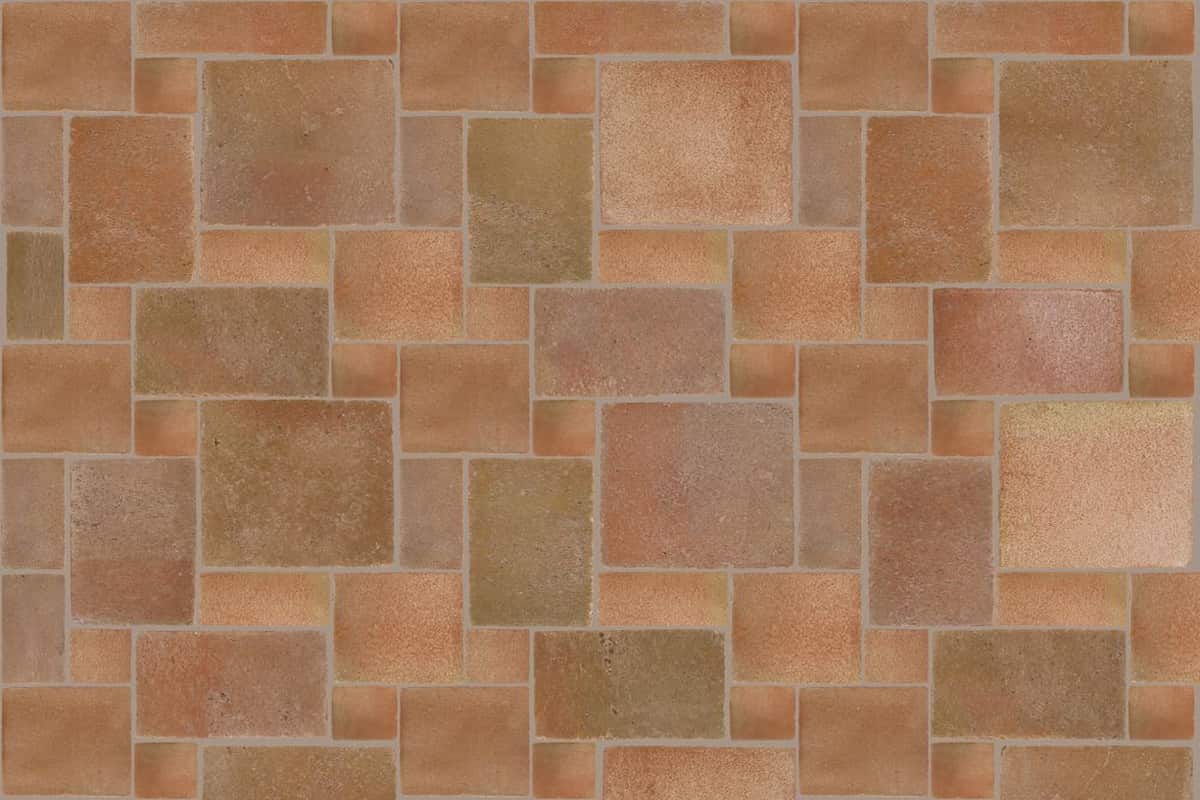 terracotta tiles wall
