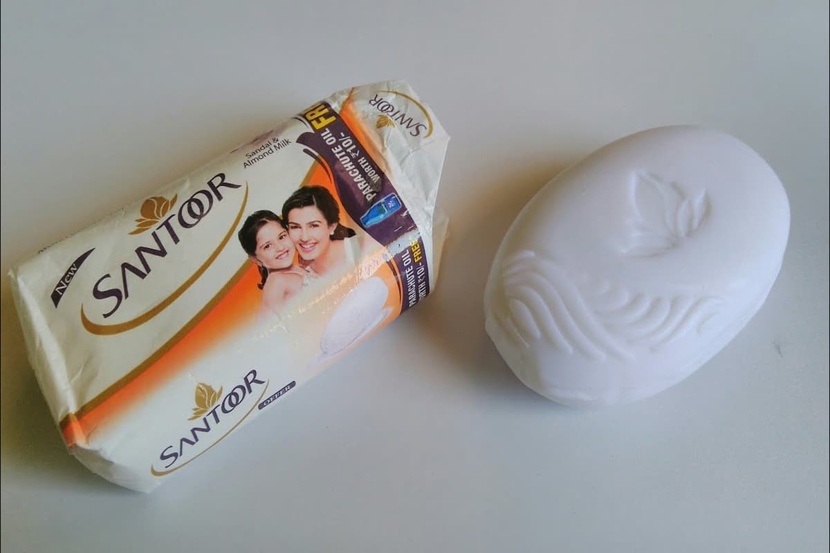 baby santoor soap