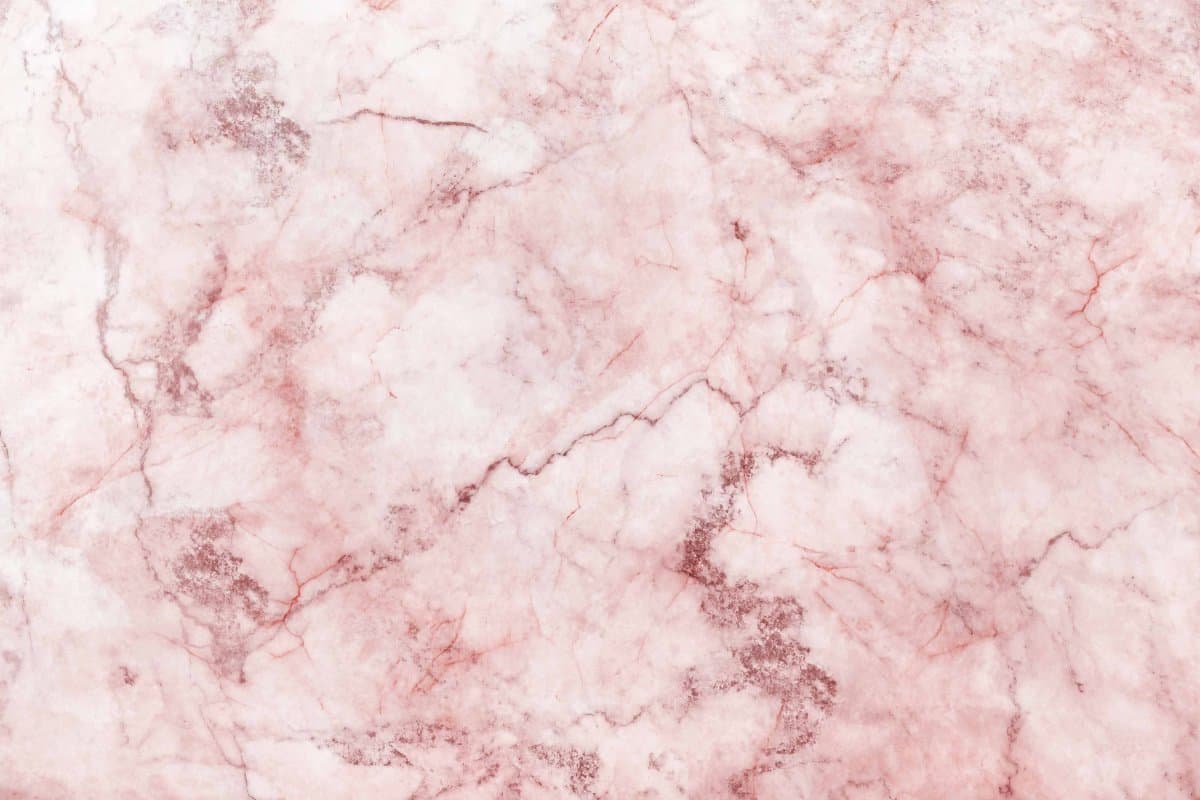 pink marble kitchen
