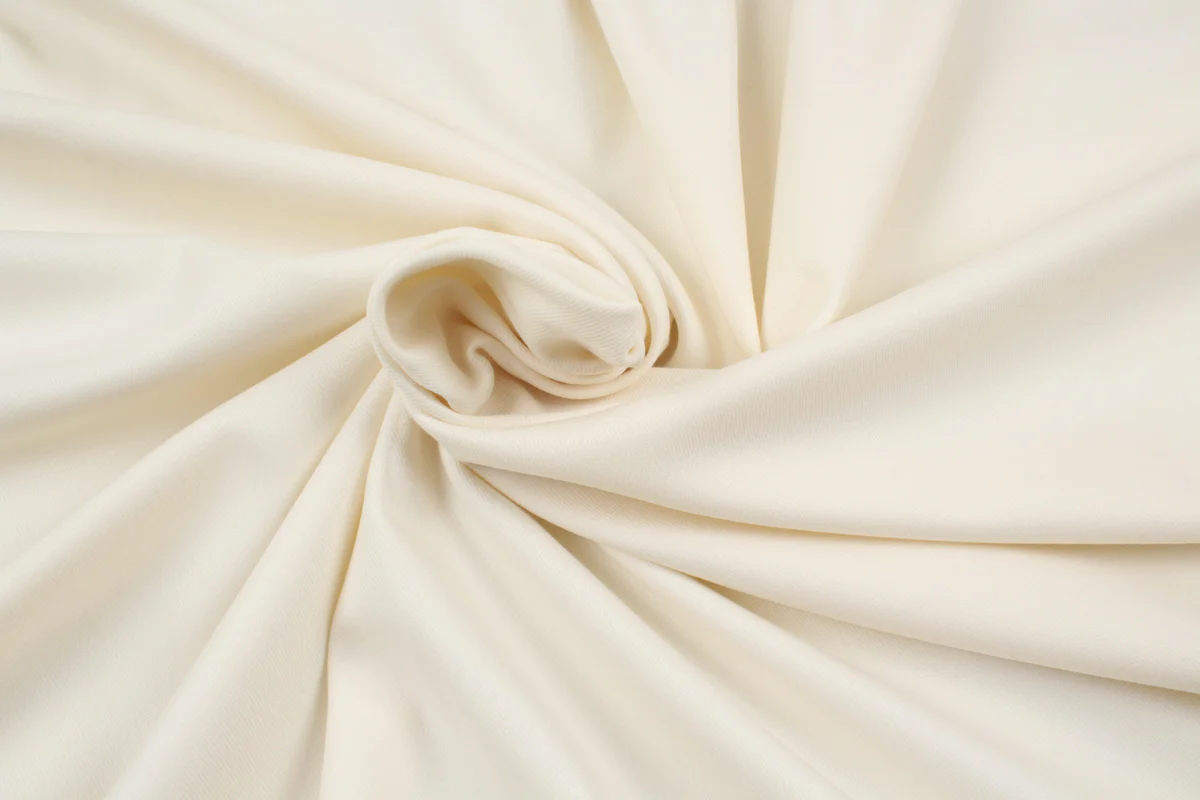polyester fabric white