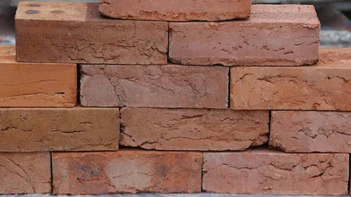 clay brick wall