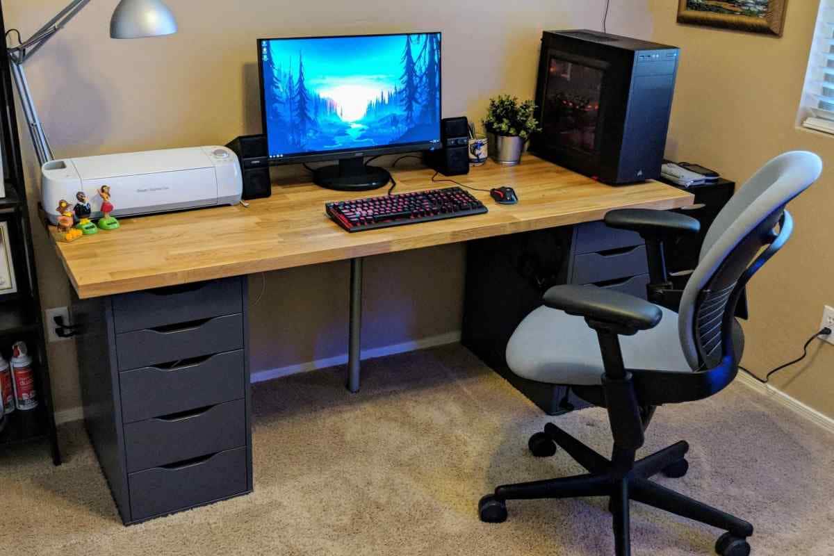 computer desk design