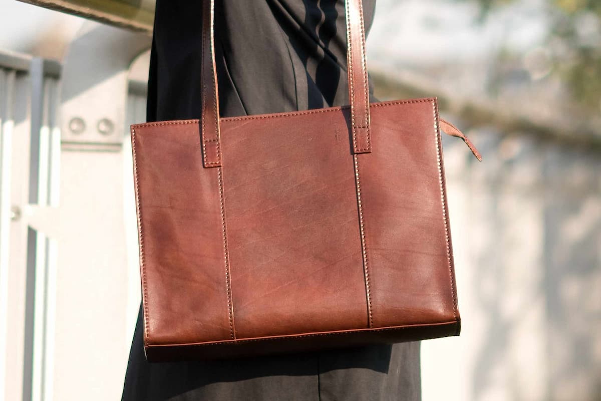 ladies leather purse bag 