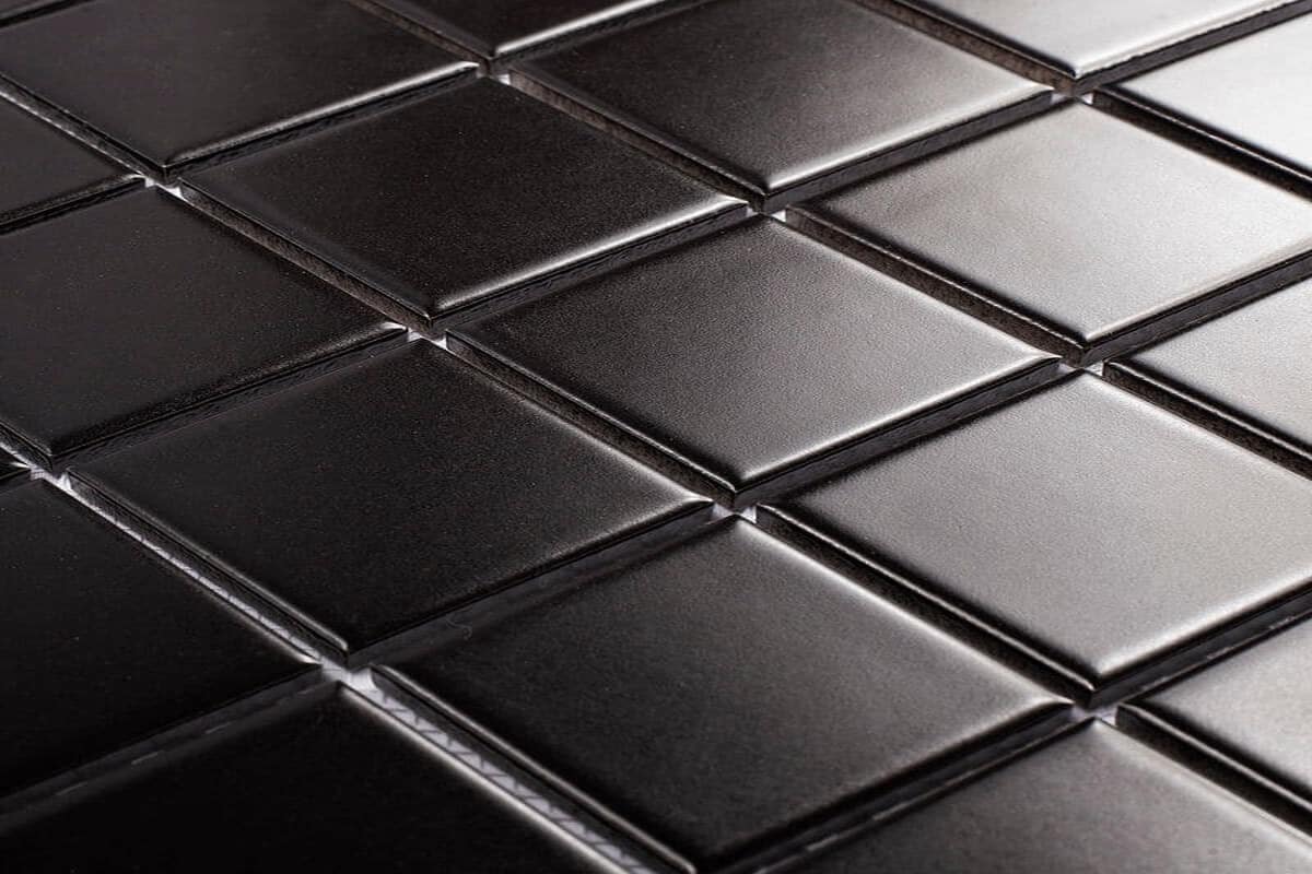 Black Ceramic Tile For kitchen