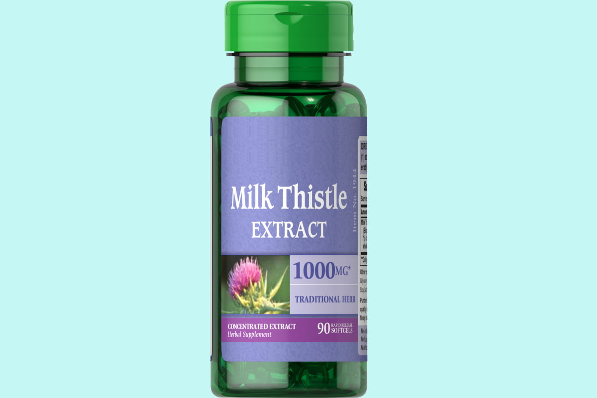 milk thistle capsules