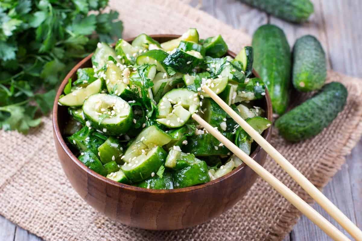 chinese cucumber salad vinager