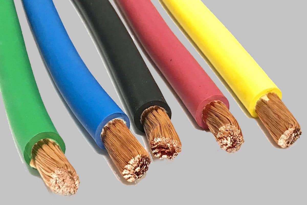 bright copper wire
