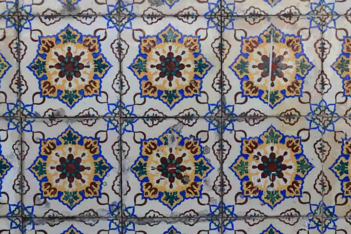 square ceramic tiles