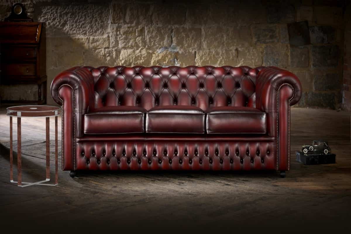 real leather sofa 