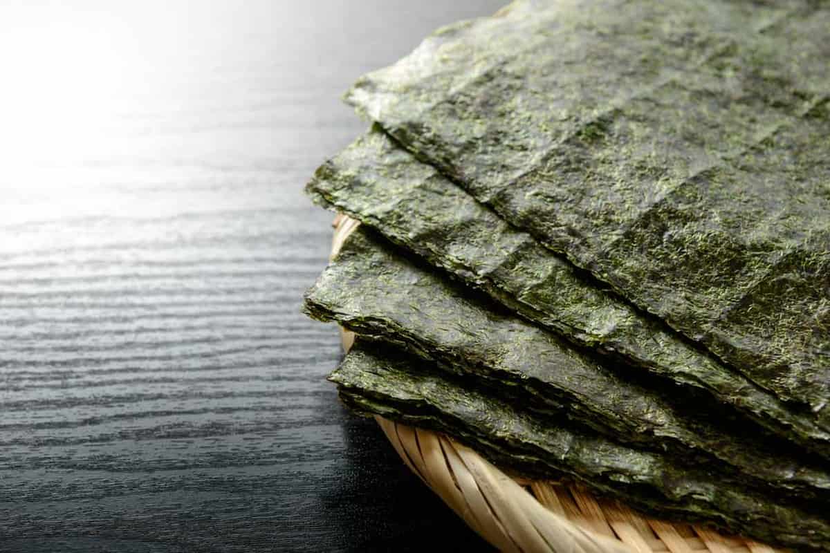 seaweed paper calories