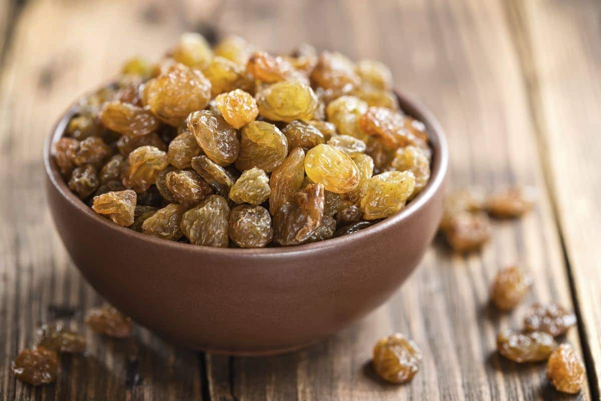 small seedless raisins 7 letters