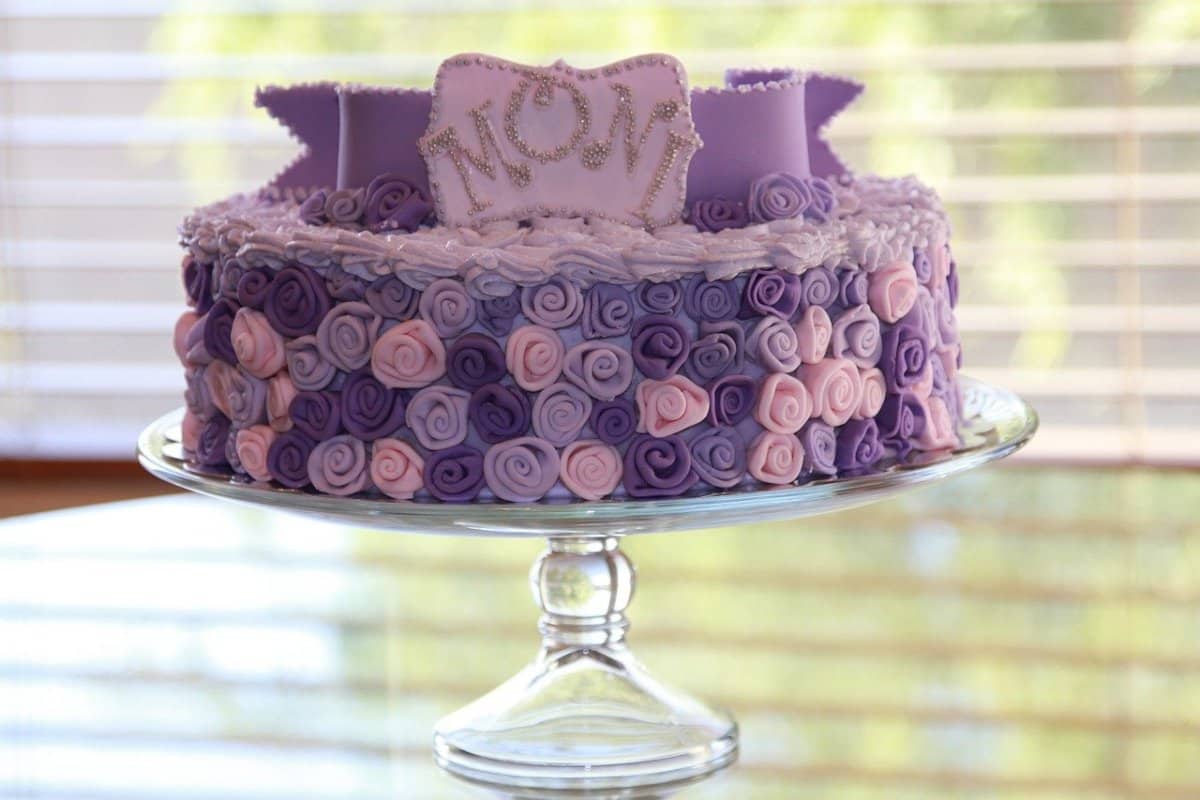 purple ube cake