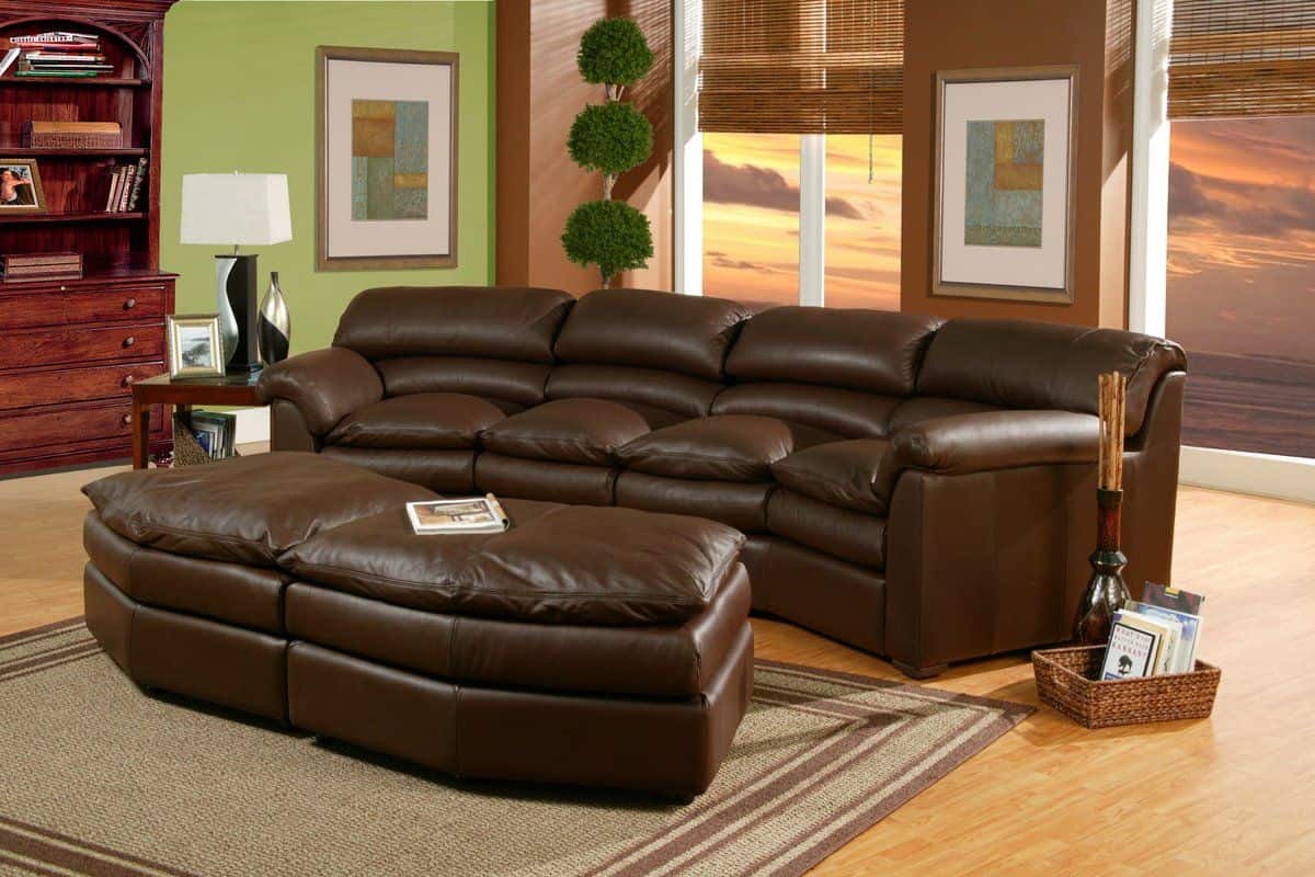 sofa leather material