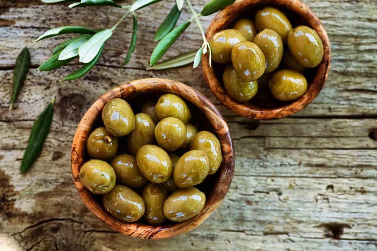 green olive pickle