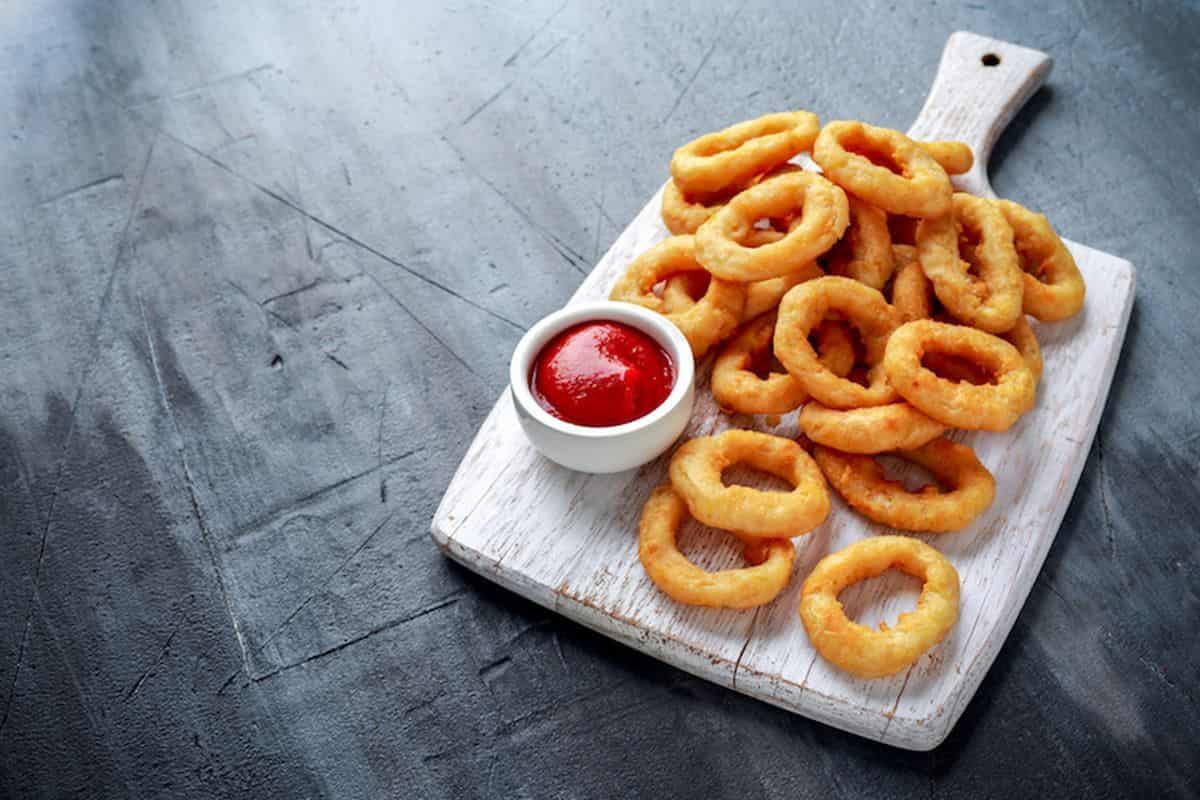 french fried onion rings