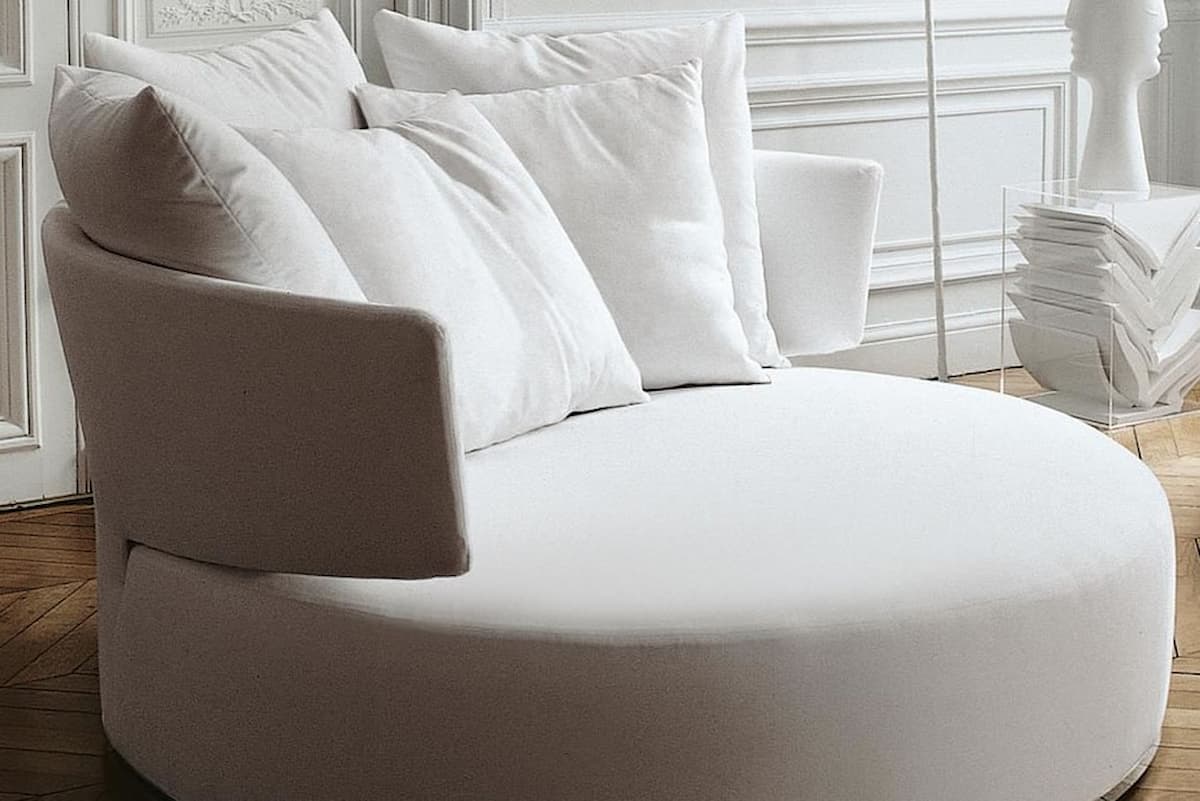 white single sofa 